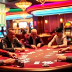 Experience 789win marketing in action at a vibrant casino poker table, emphasizing strategy and excitement with colorful chips and cards.