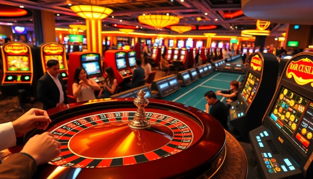 Win big at MM88 with thrilling roulette tables and dynamic slot machines.