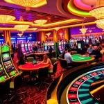 Experience the exciting gameplay at 789BET's modern casino, featuring thrilling tables and vibrant slot machines.